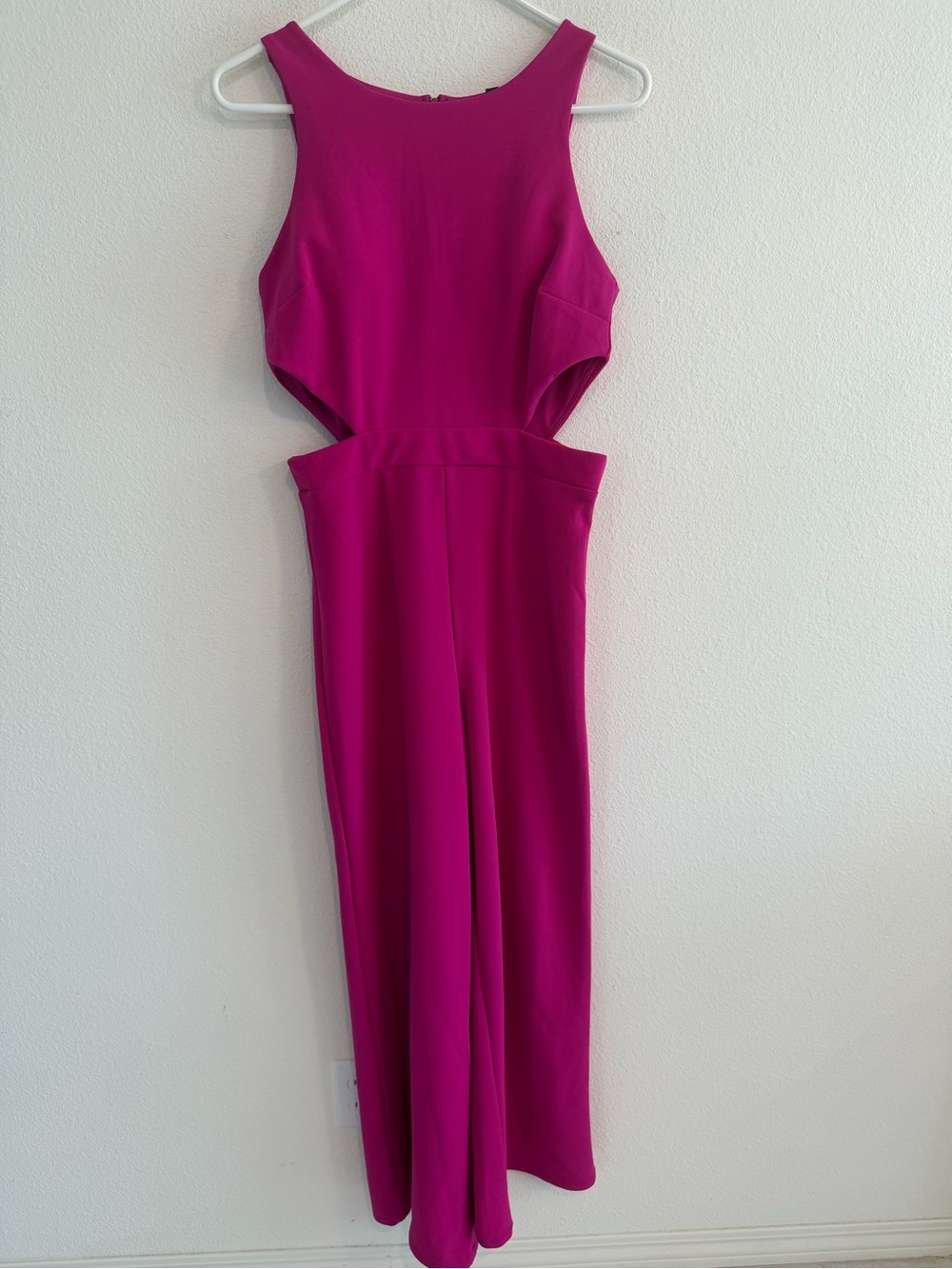 Crystal Doll Vibrant Fuchsia jumpsuit